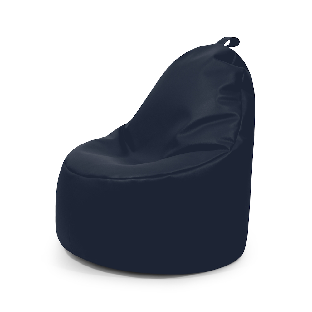 Scoop Bean Bag Chair - Dark Blue