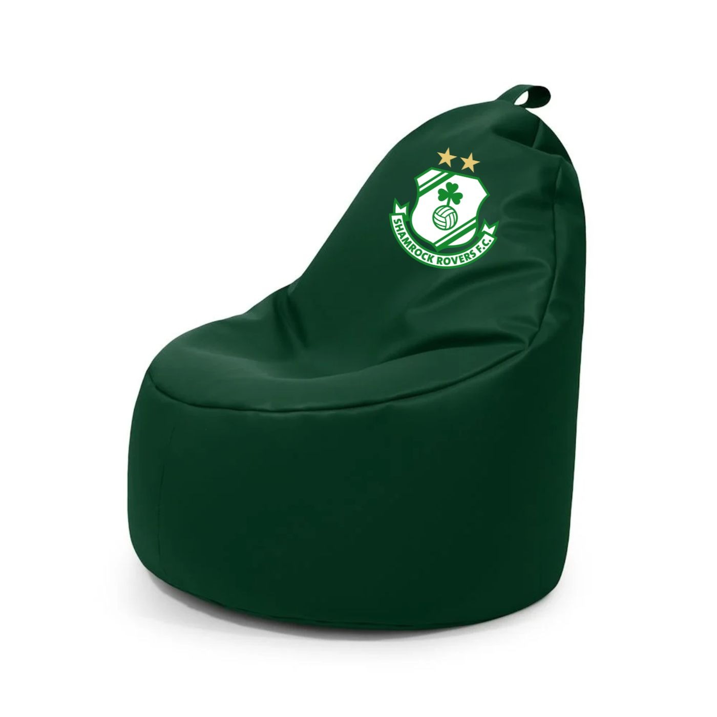 Scoop Chair - Green Shamrock Rovers Football Club Beanbag
