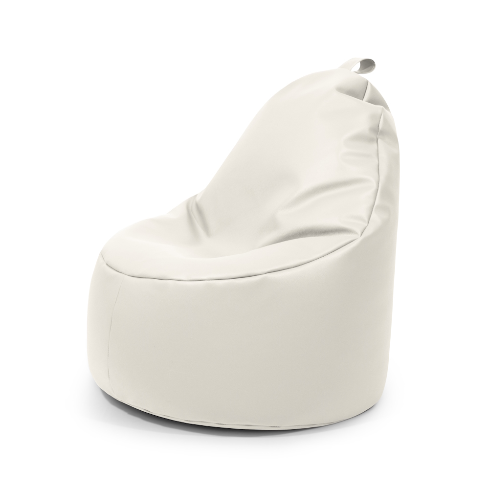 Scoop Bean Bag Chair - White