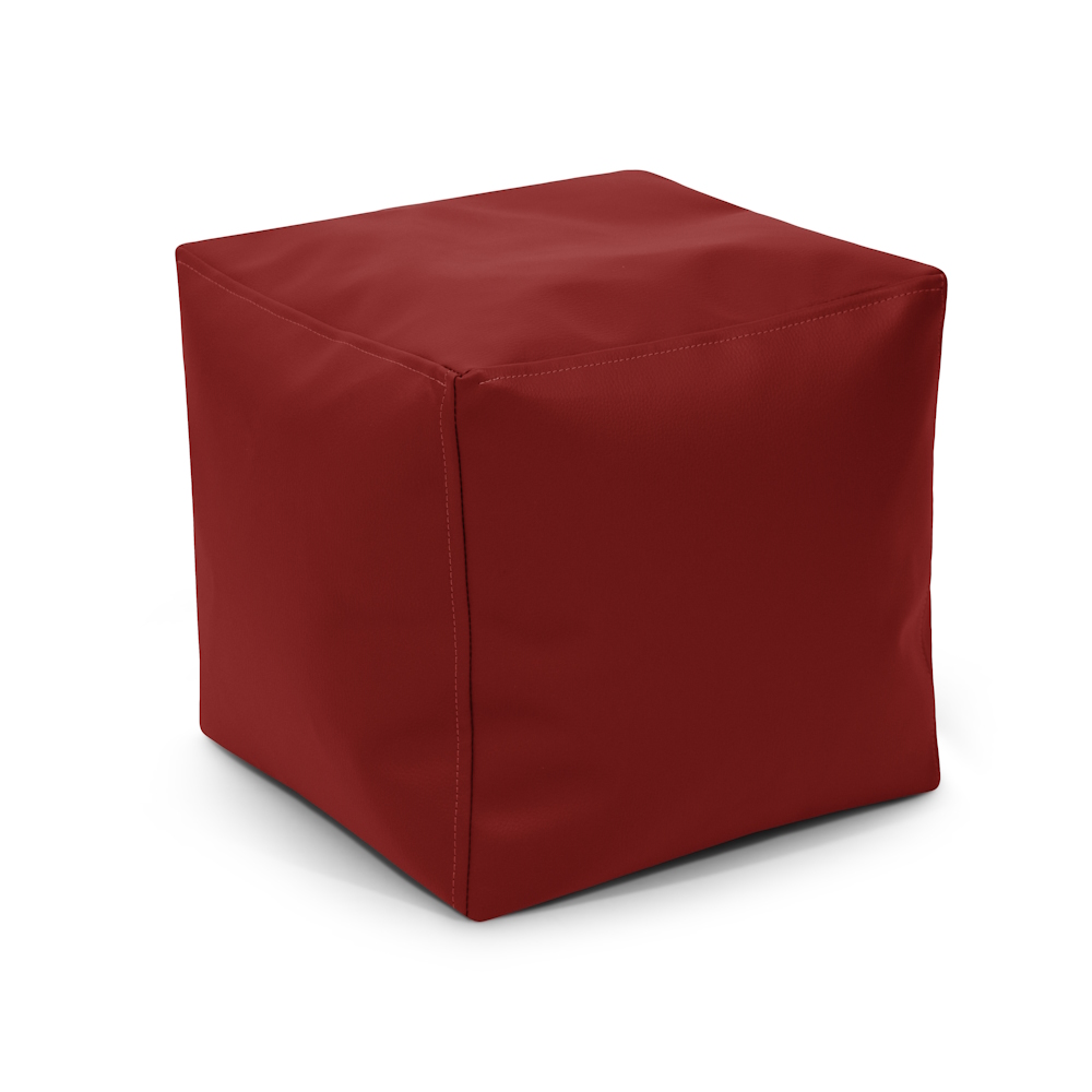 Relax Bean Bag Stool / Footstool - Dark Red