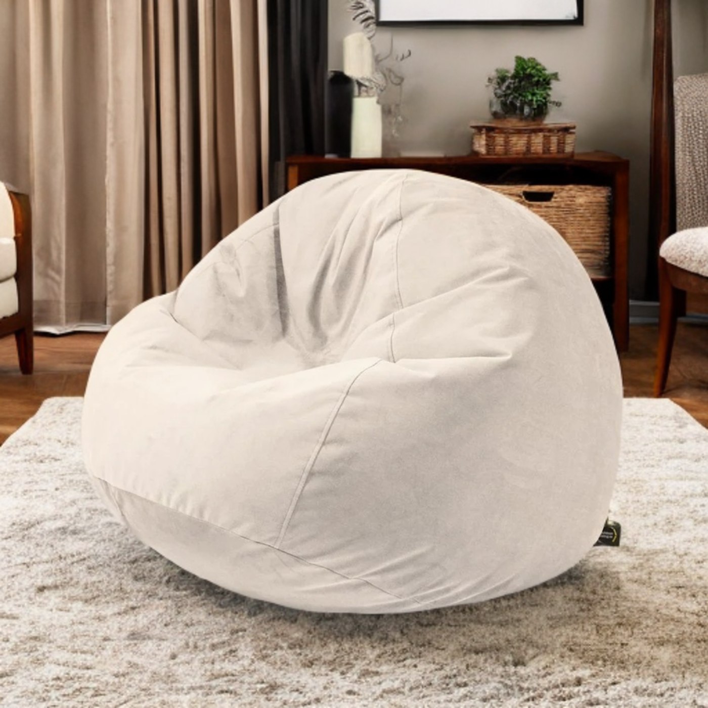 Burren Bean Bag - White