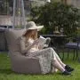 Outdoor Fengjing Chair -  Taupe Polyester