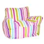 Funzee Beanbag Chair - Pink Stripe