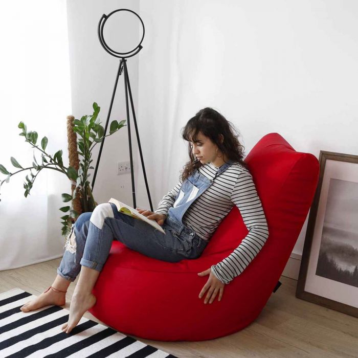 Large red online bean bag