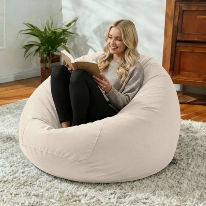 Burren Bean Bag - White main product photo
