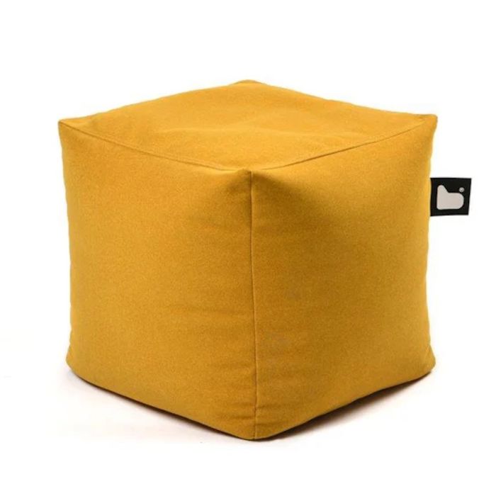 Extreme Lounging B-Box Bean Bag Brushed Suede - Mustard main product photo