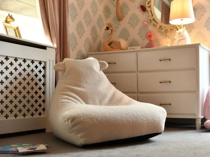 Extreme Lounging Teddy Mini B Bean Bag Ivory