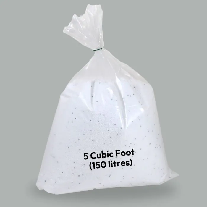 5 Cubic Foot (150 litres) Polystyrene Bean Bag Refills