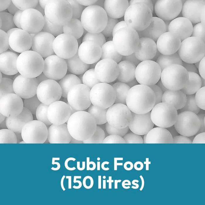 5 Cubic Foot (150 litres) Polystyrene Bean Bag Refills