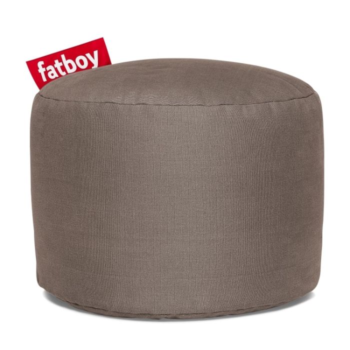 The Point Stonewashed Beanbag Taupe - Fatboy main product photo