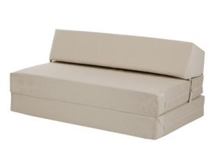 Double Chair Bed - Cream