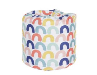 Kids Rainbow Print Beanbag
