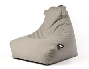 Teddy Mini B Bag - Soft Grey