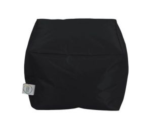 Outdoor Living Outdoor Footstool Bean Bag - Black