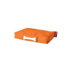 Small Stonewashed Dog Bed in Orange - Fatboy
