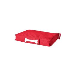 Small Stonewashed Dog Bed in Red - Fatboy