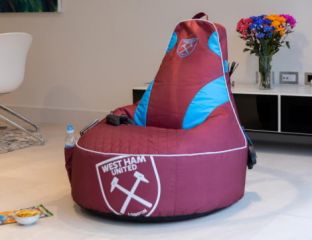 West Ham United F.C. Gaming Bean bag Chair in the Living Room 
