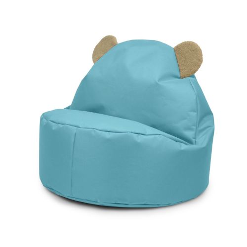 Kids Bear Indoor Beanbag - Light Blue