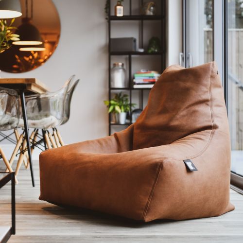 Extreme Lounging Luxury Mighty B Bean Bag - Chestnut 