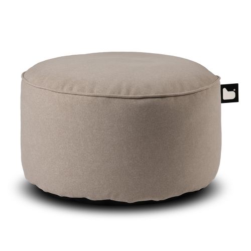 Extreme Lounging B Pouffe Brushed Suede - Stone