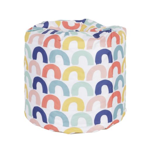 Kids Rainbow Print Beanbag