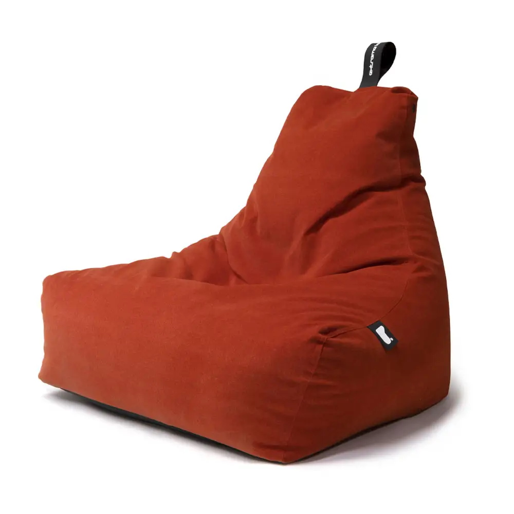 Extreme Lounging Mighty B Bean Bag - Rust Suede