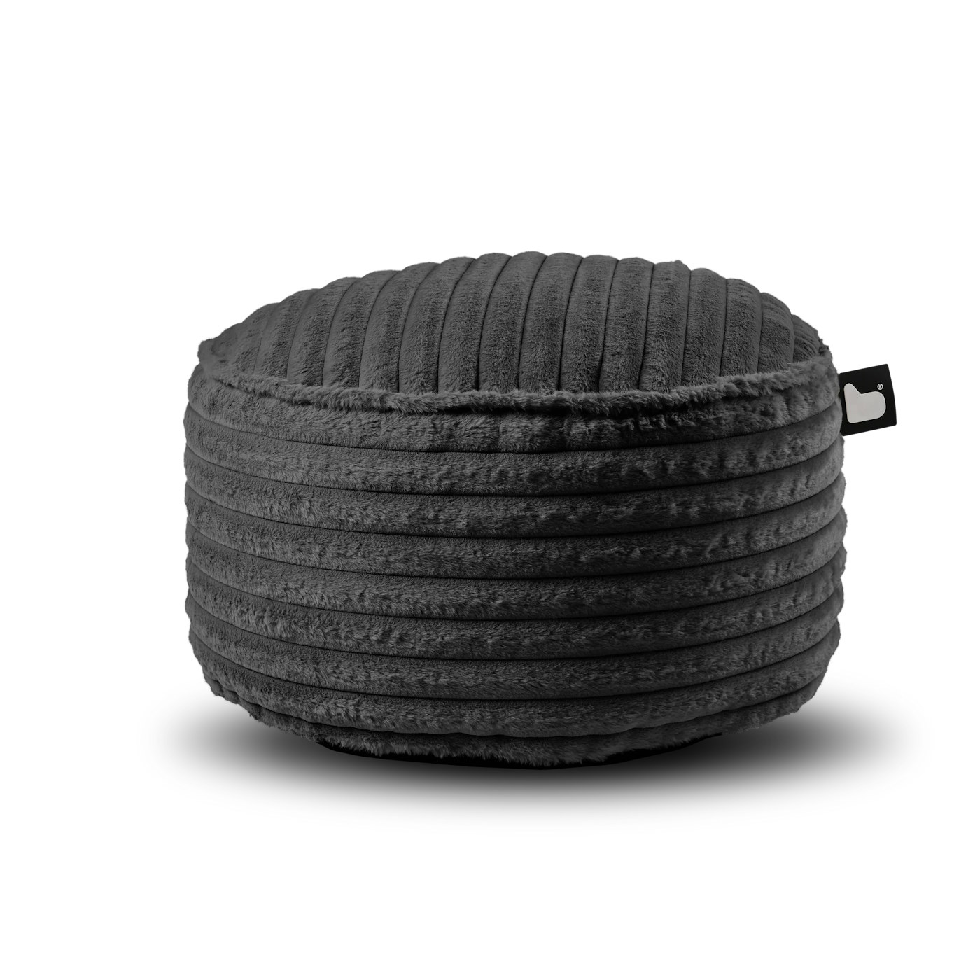 Extreme Lounging B Pouffe Cord - Storm Grey