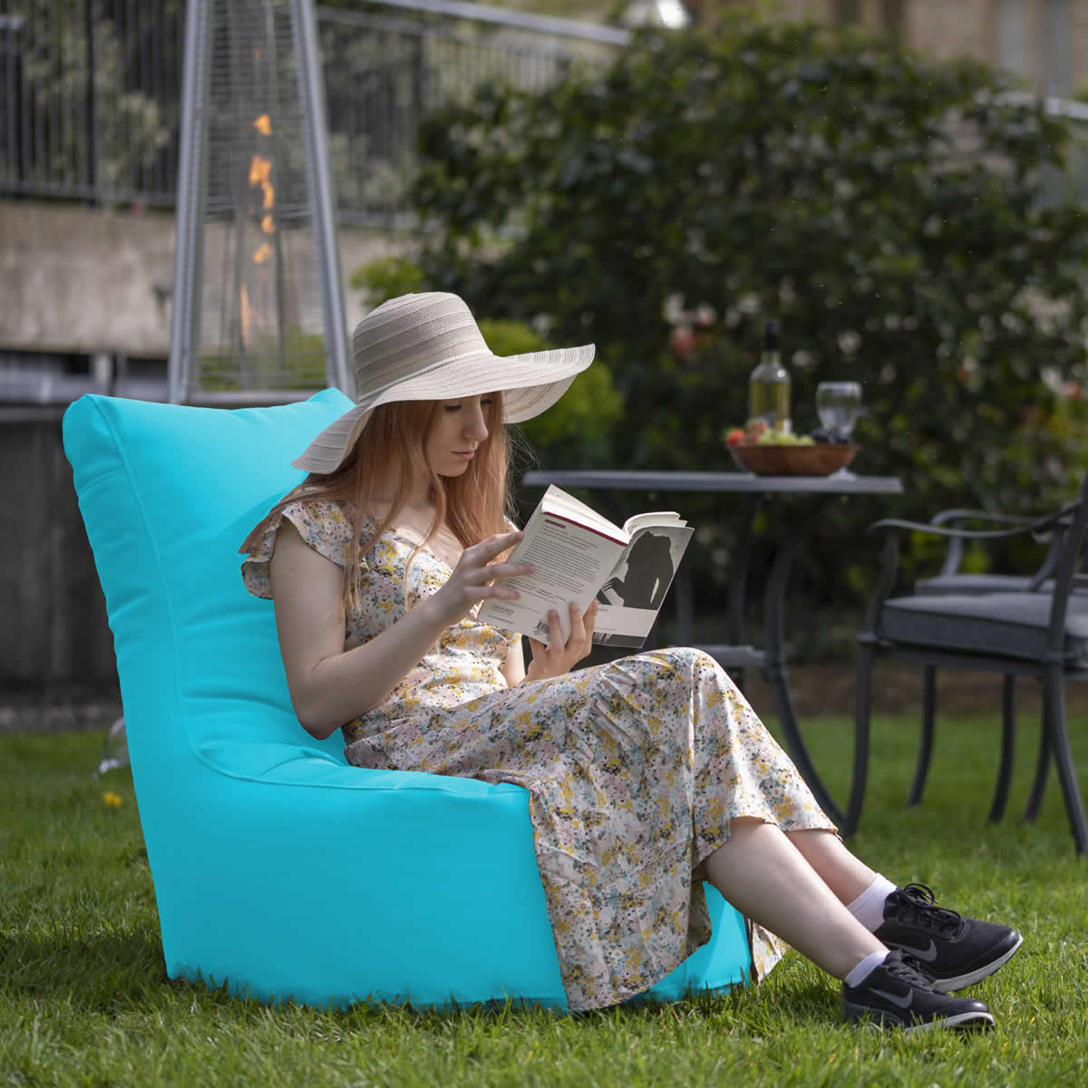 Outdoor Fengjing Chair – Blue Polyester