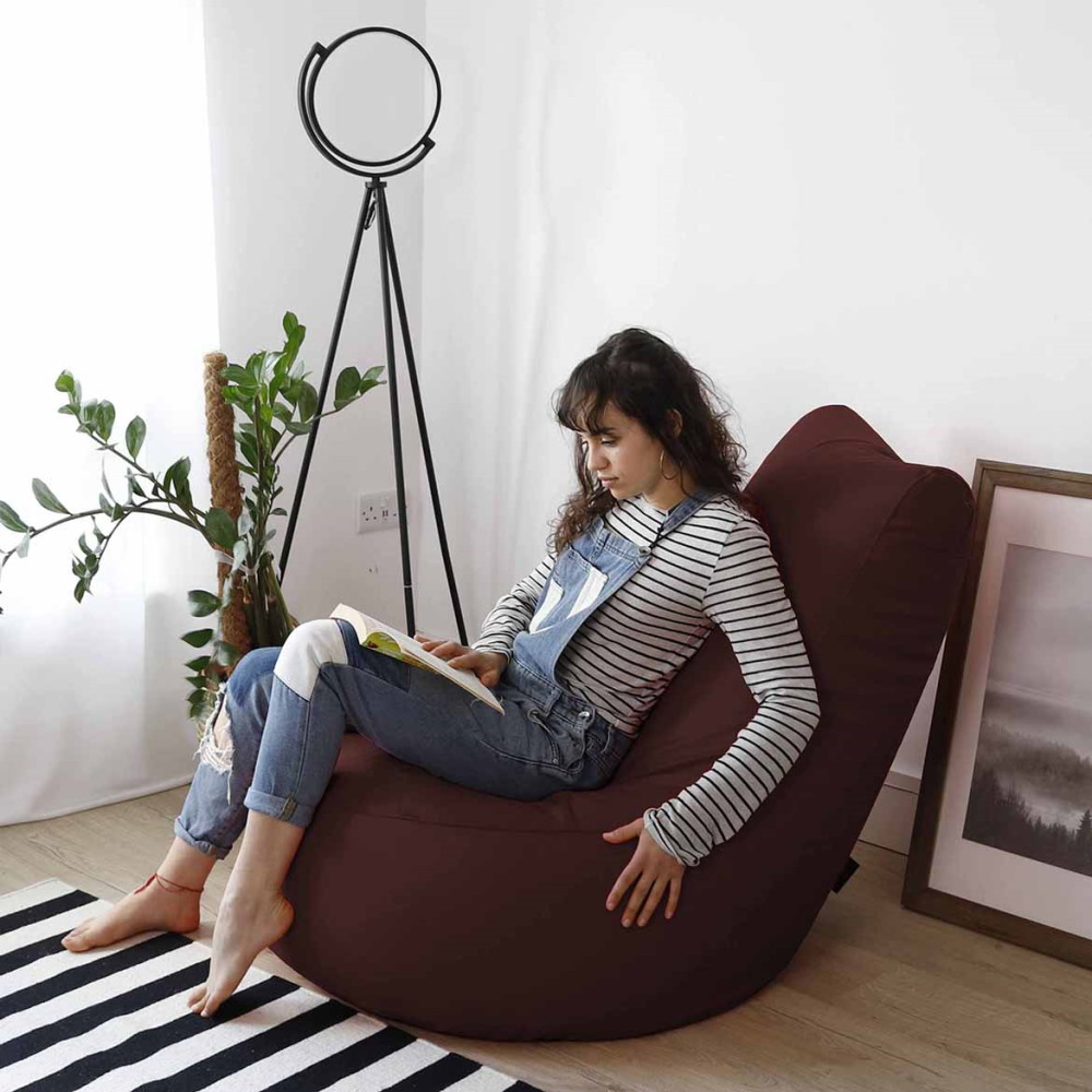 Fengjing Seat Large Dark Brown