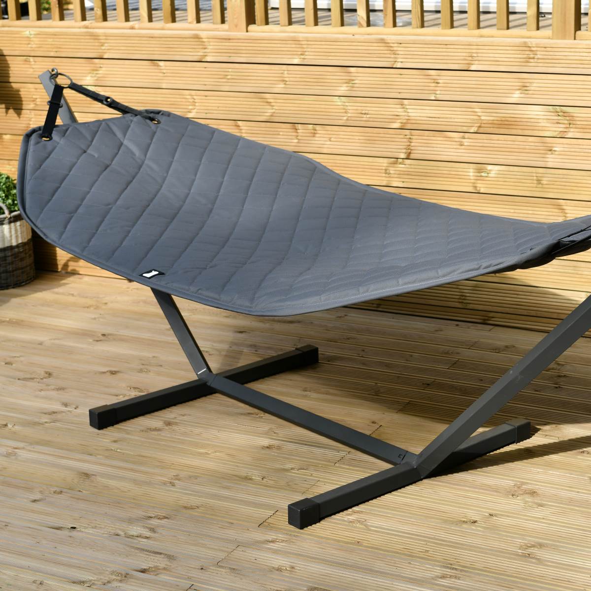 Extreme Lounging Outdoor Quilted B-Hammock Grey