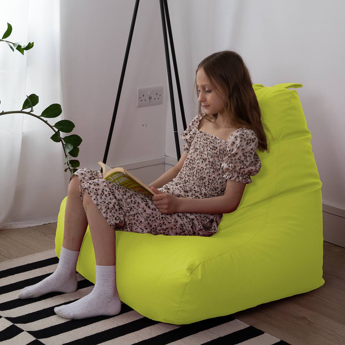 Happy Pig Mini Chair Lime Green