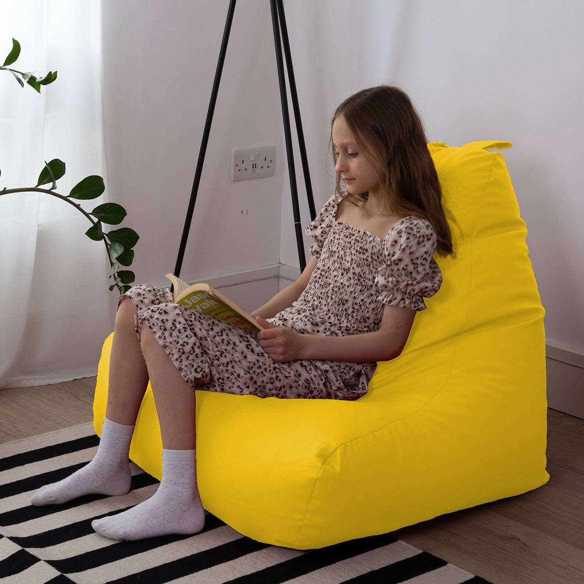 Happy Pig Mini Chair Yellow