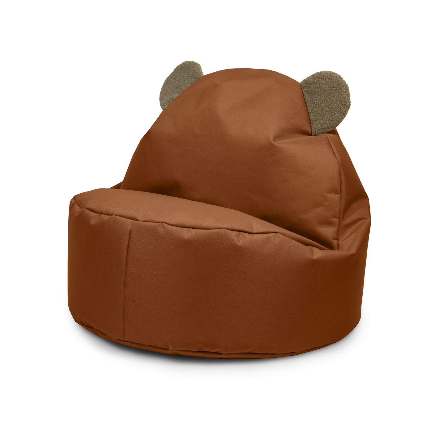 Kids Bear Indoor Beanbag - Pumpkin