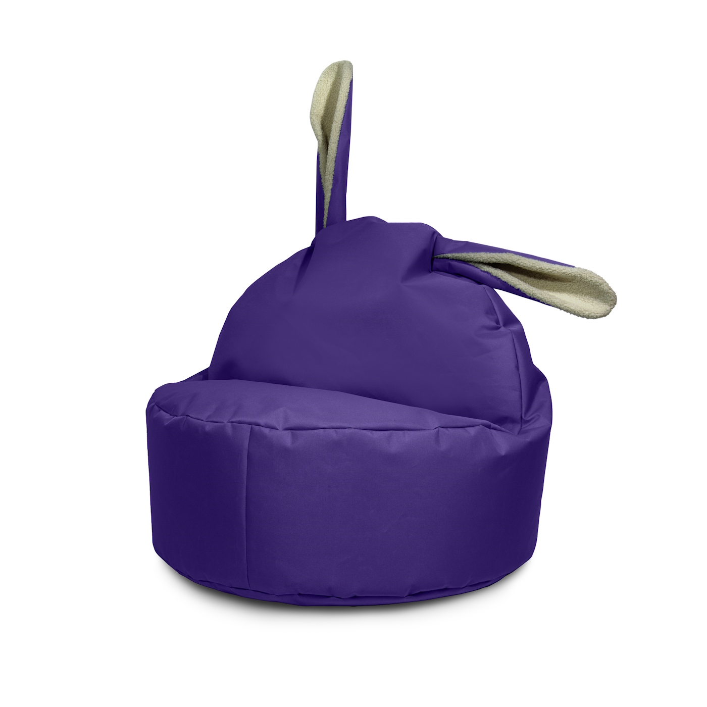 Kids Bunny Indoor Beanbag - Purple