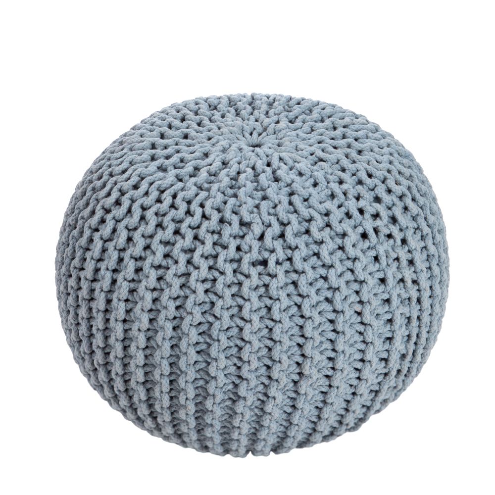 The Burren Knitted Pod Soft Blue