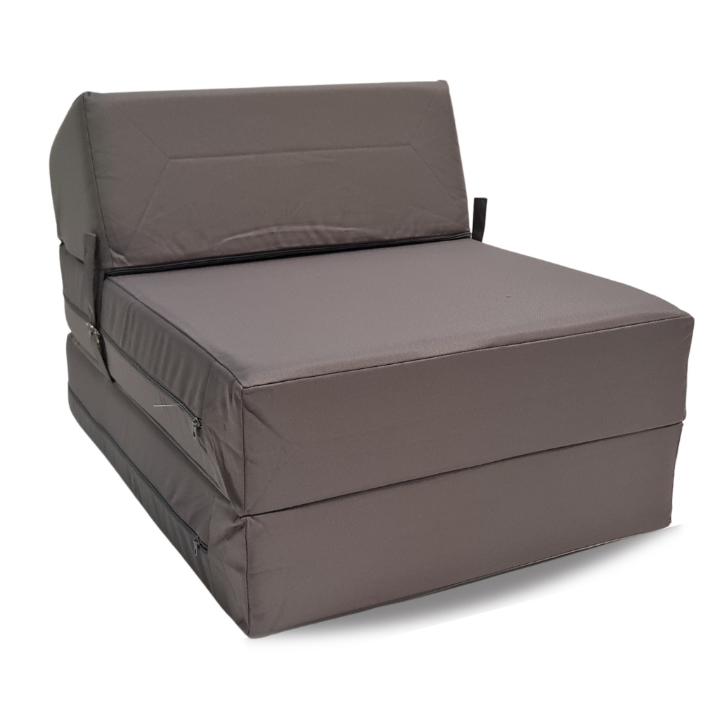 Single Mattress Flip Bed - Grey