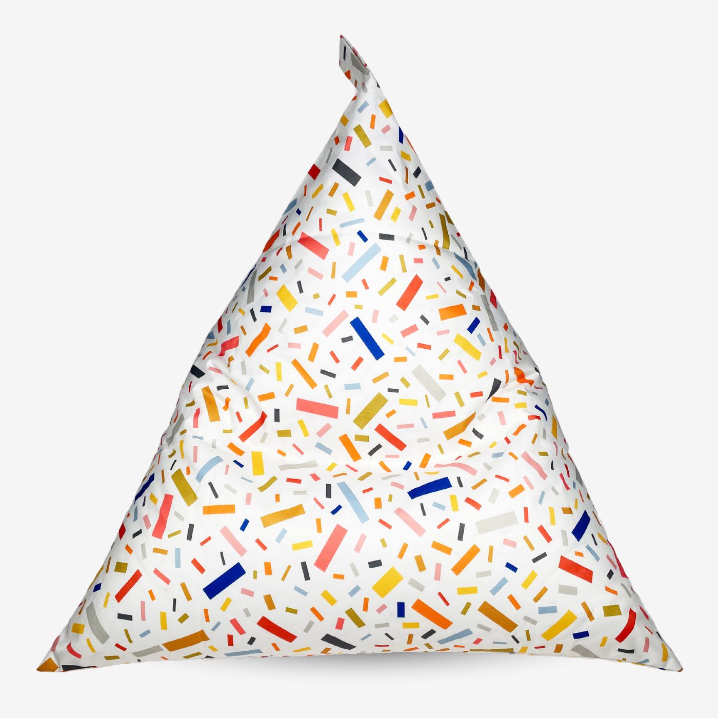 Confetti Print Triangle