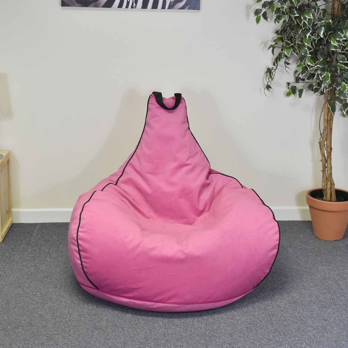 The Titan Gaming Bean Bag Chair - Pink