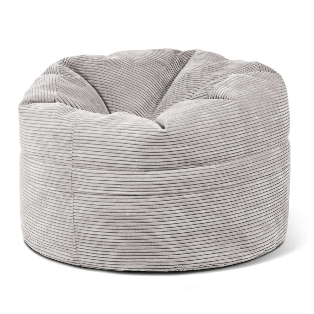 Roll Beanbag 100 Waves - White Grey