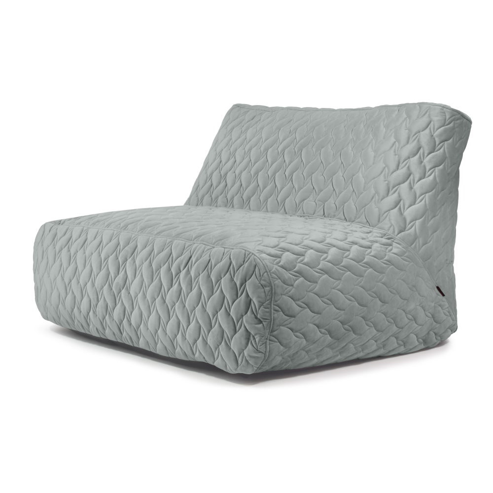 Sofa Tube Beanbag Lure Floral - Light Grey