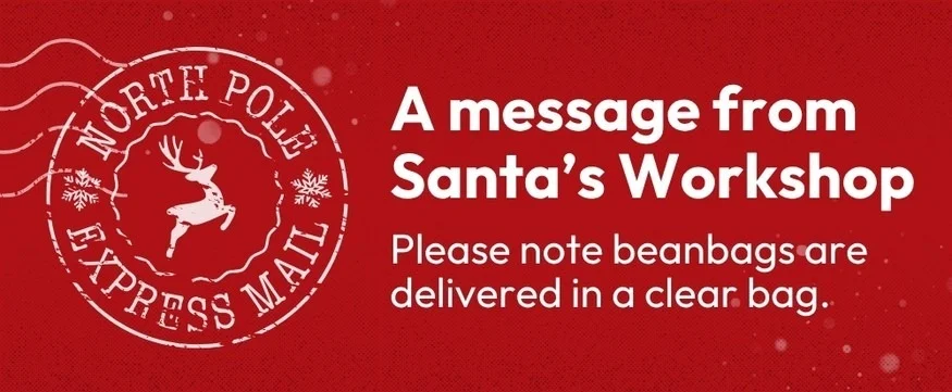 Please note Beanbags are Delivered in a Clear Bag