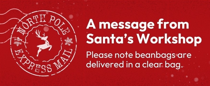 Please note Beanbags are Delivered in a Clear Bag